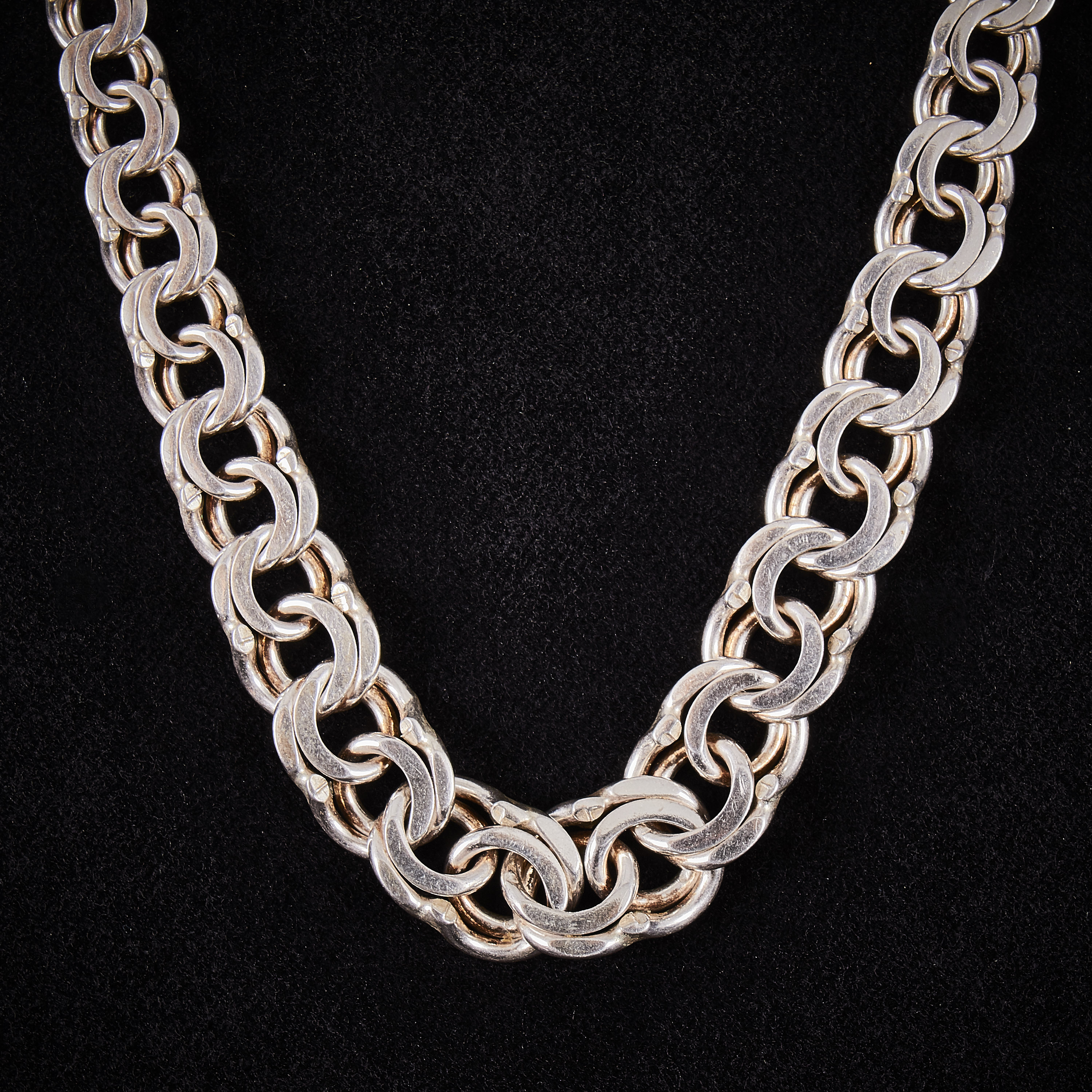 bismarck halsband silver
